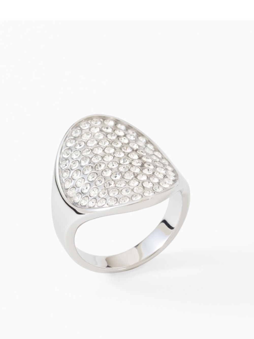 Swarovski Touchstone Crystal - Bling Ring Size 10